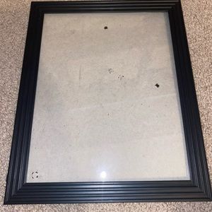 Vertical black picture frame